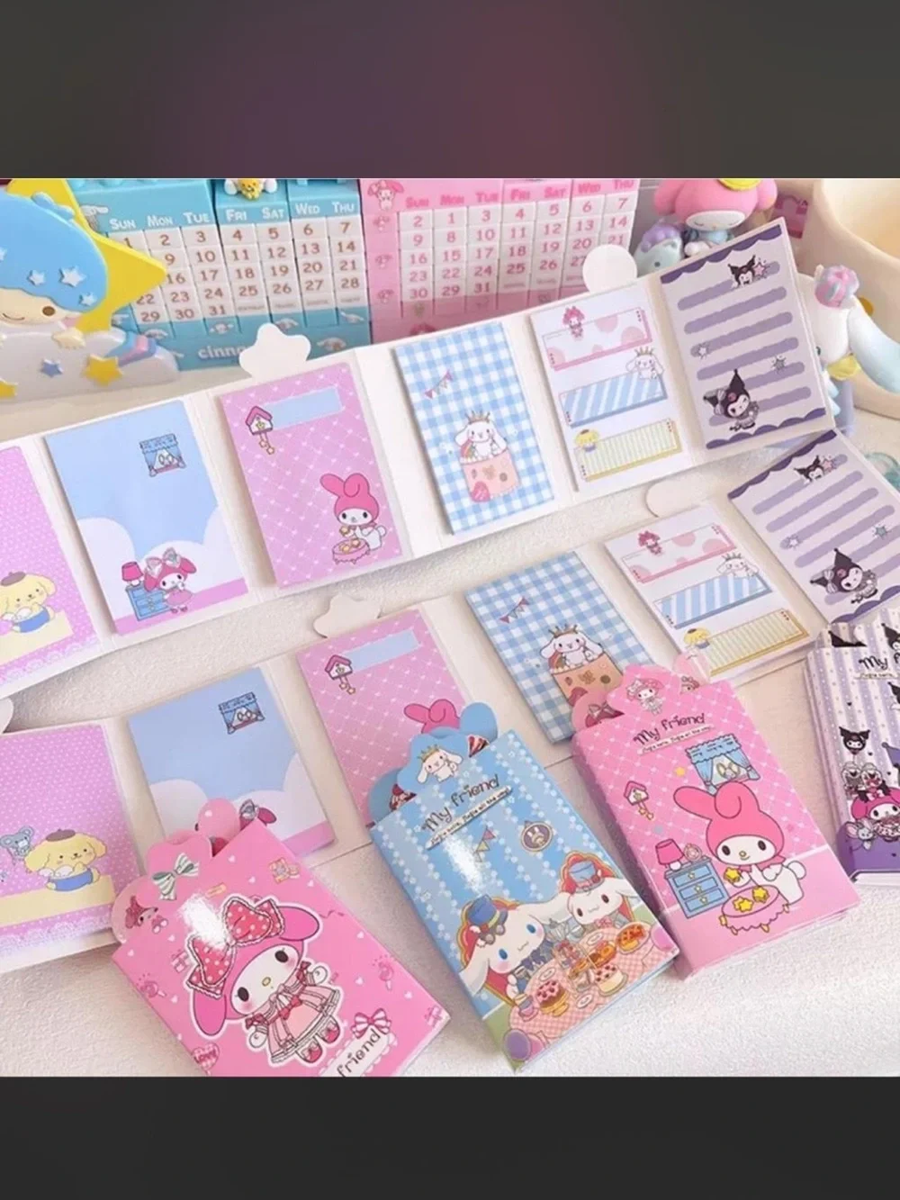 $3 My Melody folding memo pad $3 WHEN BUNDLED WITH 3 OR MORE ITEMS